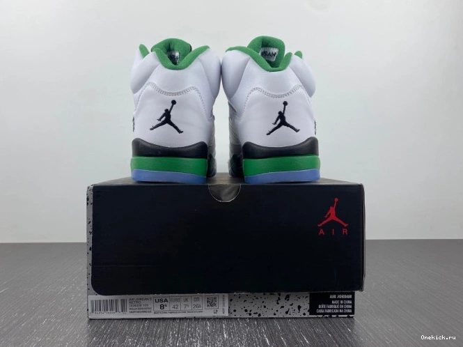 One Kick Jordan 5 Air WMNS DD9336-103 Green Lucky 0713